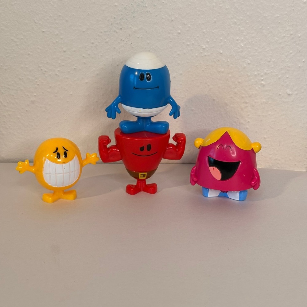 McDonalds Mr Men Little Miss Toy Lot Kids OS Multicolor Good Vintage Figures